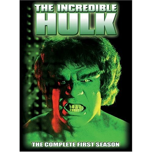 DVD cover featuring a green, muscular man with an angry expression on a black background.