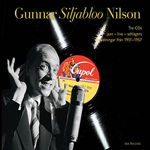 Gunnar Siljabloo Nilson 3CD album cover featuring a smiling performer.