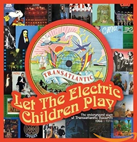CD cover for “Let The Electric Children Play” with collage imagery.