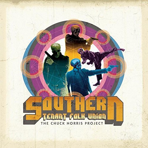Album cover with three zombies and title "Southern Tenant Folk Union - The Chuck Norris Project".