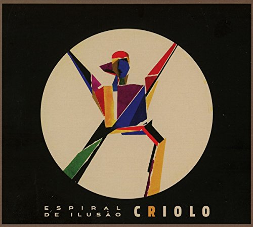 CD cover for Criolo’s “Espiral De Ilusão” featuring abstract geometric bird art.