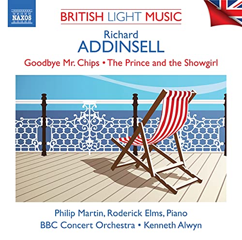 "Album cover featuring a red and white deck chair on a seaside deck."