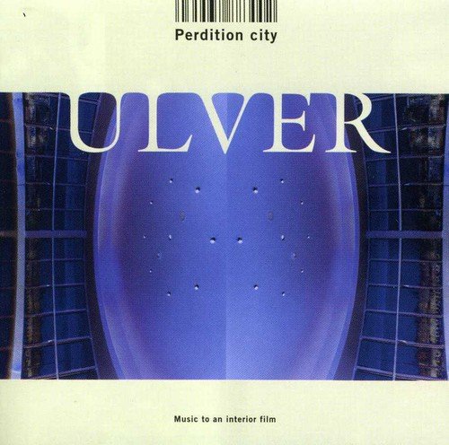"Album cover with 'Ulver' in large text, featuring a blue-tinted, domed architectural image."