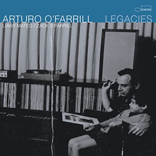 CD cover for Arturo O'Farrill's "Legacies" featuring a vintage photo.