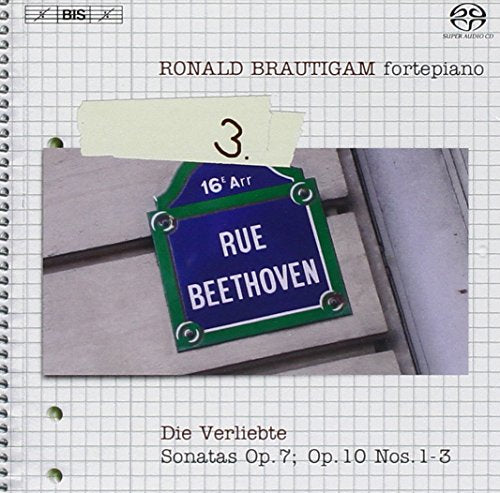 CD cover featuring a street sign reading "Rue Beethoven" and number "3".