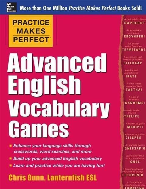 Practice Makes Perfect Advanced English Vocabulary Games (Practice Makes Perfect Series)