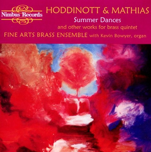 A CD cover with abstract, colorful artwork and gold text on a purple background.