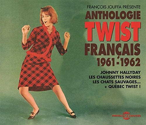 "CD cover with a dancing woman and red and black text on green background."