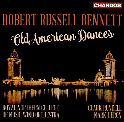 CD cover for “Old American Dances” by Robert Russell Bennett.