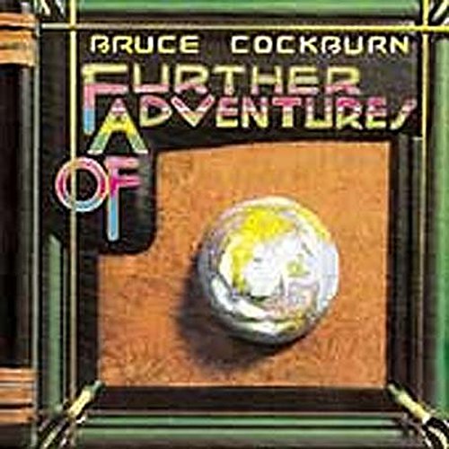 "Album cover with a framed globe and multicolored title text."