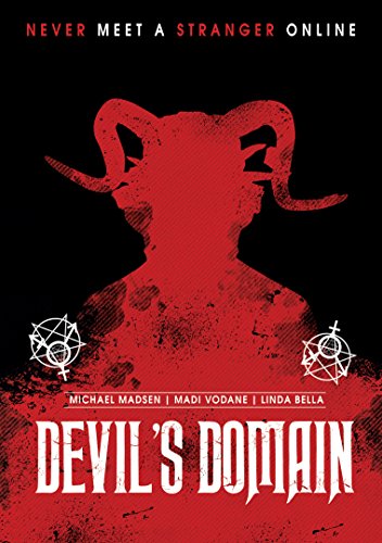DVD cover for "Devil's Domain" featuring a red, horned demonic figure.