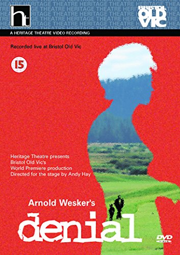 DVD cover for "Denial" featuring a silhouette of a man's profile with a landscape inside.