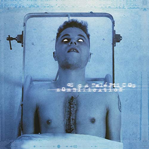 Album cover: man in restraints, pale skin, with "Zombification" text.