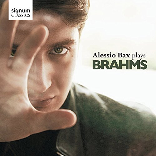 CD cover featuring pianist Alessio Bax in a close-up portrait.