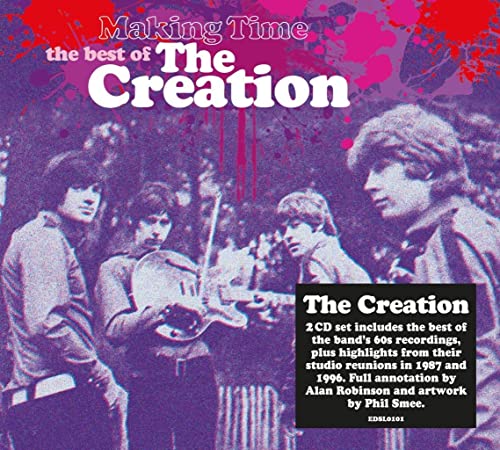 CD cover for "Making Time" by The Creation, featuring a band photo.