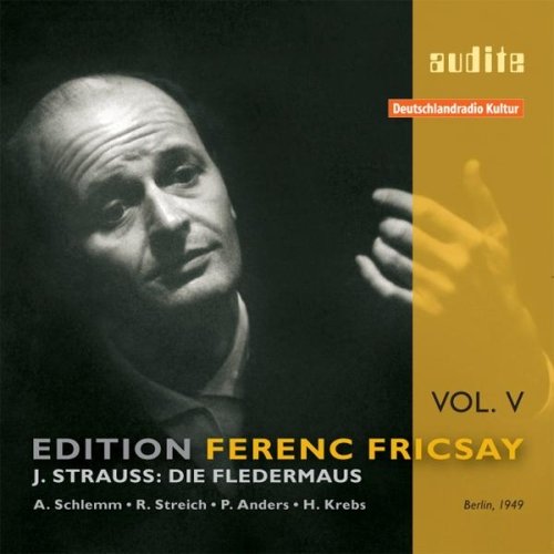 "CD cover with black and gold design, featuring a man's portrait and text."