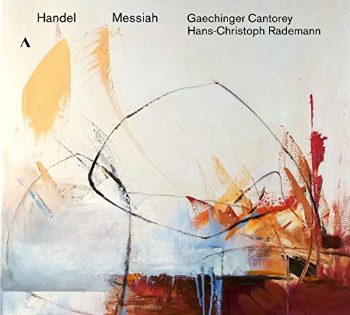 "CD cover featuring an abstract painting with black, orange, and red brushstrokes."