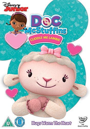 DVD cover featuring a cartoon lamb with a pink bow and hearts around it.