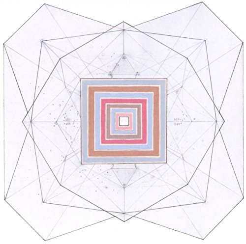 Concentric squares and geometric lines forming a symmetrical, abstract design.
