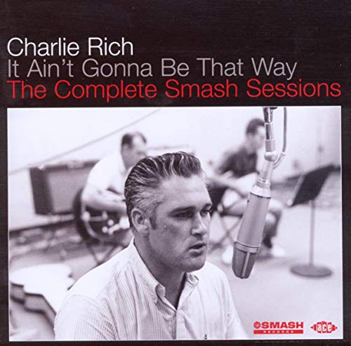 Charlie Rich album cover featuring a black and white studio recording scene.