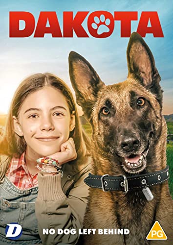 DVD cover featuring a girl and a German Shepherd dog.