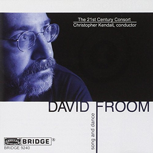 CD cover with a man's portrait and "DAVID FROOM" text on a white background.
