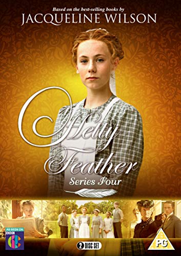"Hetty Feather Series Four DVD cover featuring a young girl in a plaid dress."