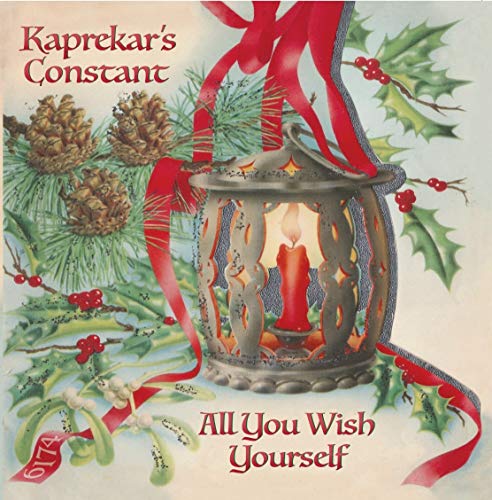 CD cover with a vintage illustration of a lit lantern and winter foliage.