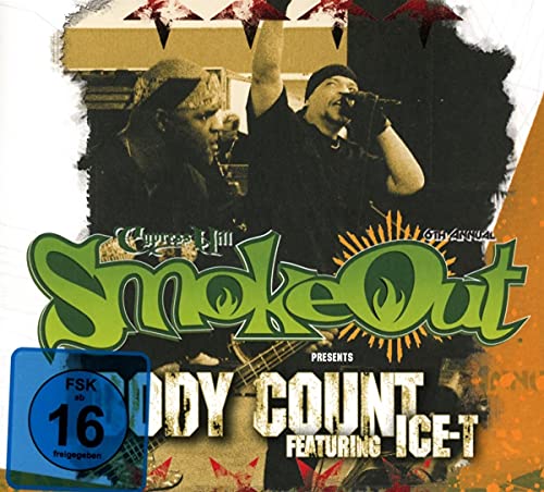 CD cover for Body Count featuring Ice-T, with performers in silhouette.