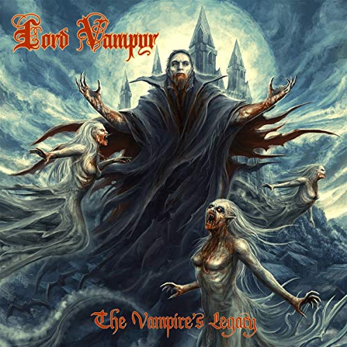 CD cover art depicting a central vampire figure with surrounding ghostly forms.