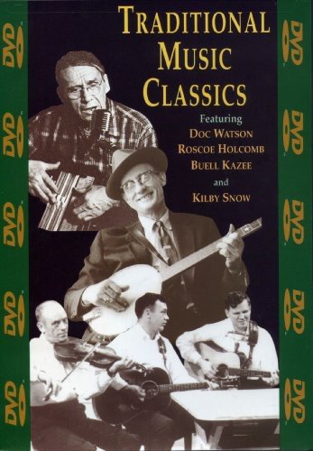 DVD cover with green border, yellow text, and black-and-white images of musicians playing instruments.