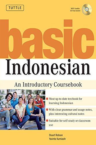 Basic Indonesian: An Introductory Coursebook (MP3 Audio CD Included)