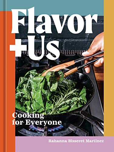 Cookbook cover with bold text, cooking scene, and hand holding chopsticks.