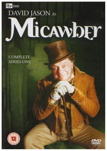 DVD cover for Micawber featuring David Jason in a top hat and Victorian clothing.