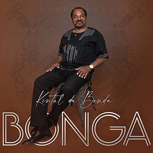 Bonga album cover: portrait of a man in dark clothing, text overlay.