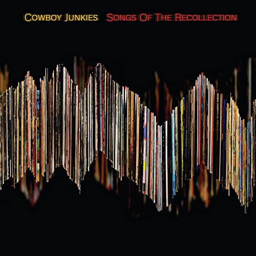 Cowboy Junkies album cover: abstract soundwave of colorful vertical stripes.