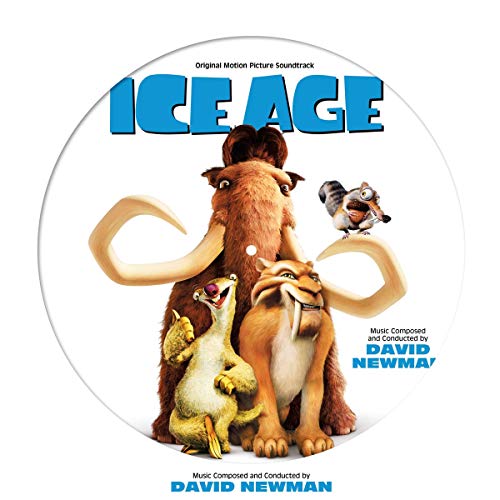 Ice Age vinyl record cover featuring Manny, Sid, Diego, and Scrat.