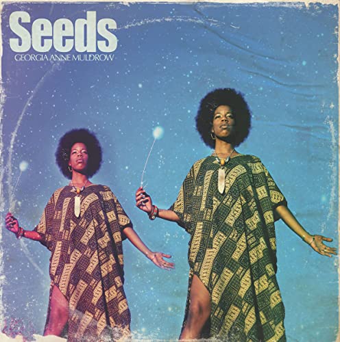 Album cover for "Seeds" by Georgia Anne Muldrow, featuring a portrait.
