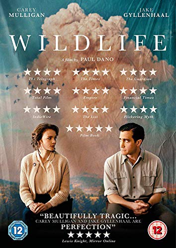 DVD cover for "Wildlife" featuring Carey Mulligan and Jake Gyllenhaal.