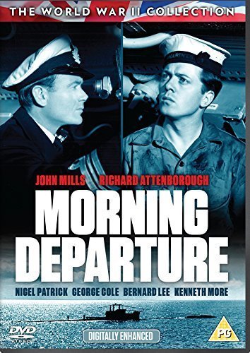 DVD cover for “Morning Departure” featuring two sailors in white caps.