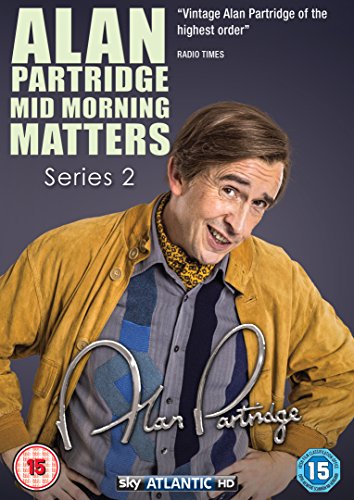 DVD cover featuring Alan Partridge in a yellow jacket against a dark background.
