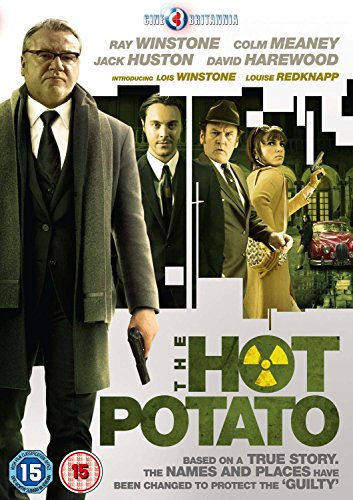DVD cover for "Hot Potato" featuring four actors and a radiation symbol.
