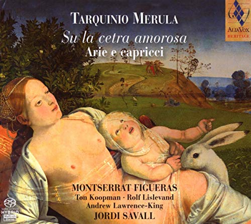 CD cover: Renaissance painting of woman and child with a rabbit.