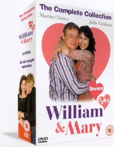 DVD case for "William & Mary" with embracing couple on the cover.