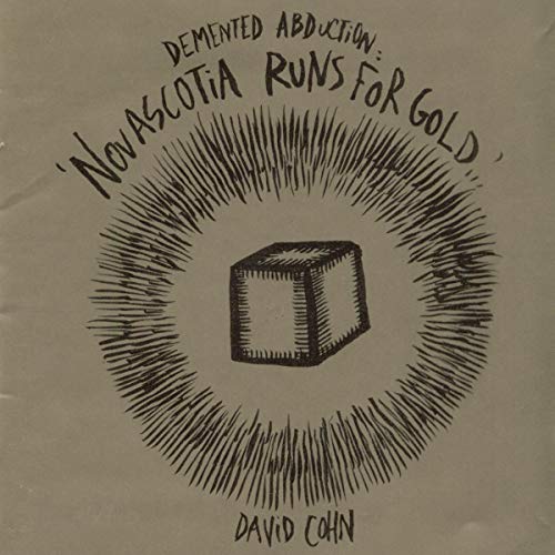 CD cover with sketched text, a cube, and artist name "David Cohn".