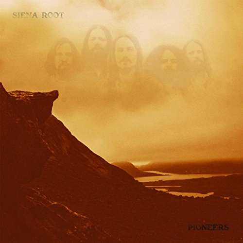 CD cover for Siena Root’s “Pioneers” featuring a landscape and ghostly figures.
