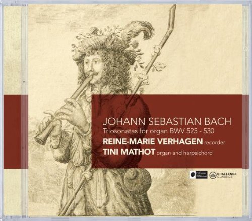 CD cover with a sketch of a man playing a recorder, wearing ornate clothing and a feathered hat.