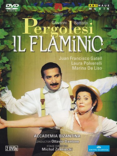 DVD cover featuring a man and woman in 18th-century attire against a green background.
