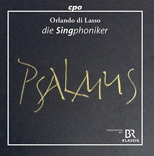 Dark gray album cover with "PSALMUS" written in yellow and white text and logos.