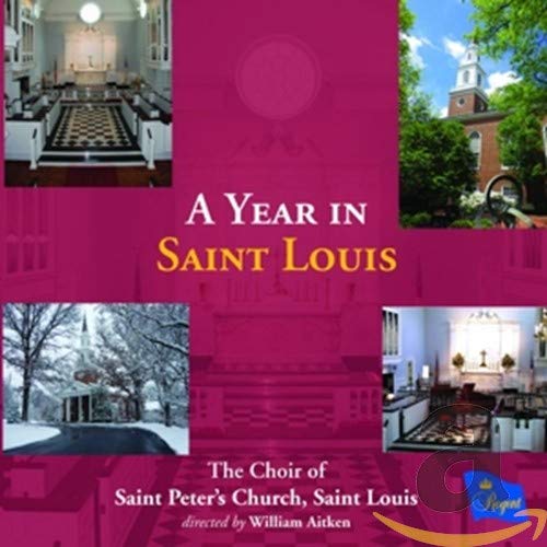 CD cover for "The Choir Of Saint Peters" featuring church imagery.